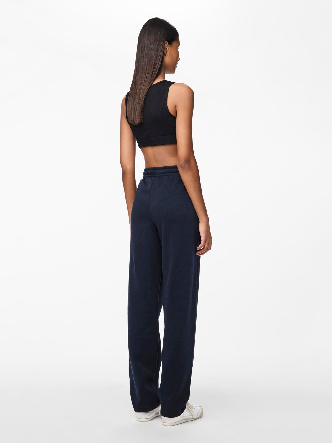 PCCHILLI Straight Trousers - Sky Captain